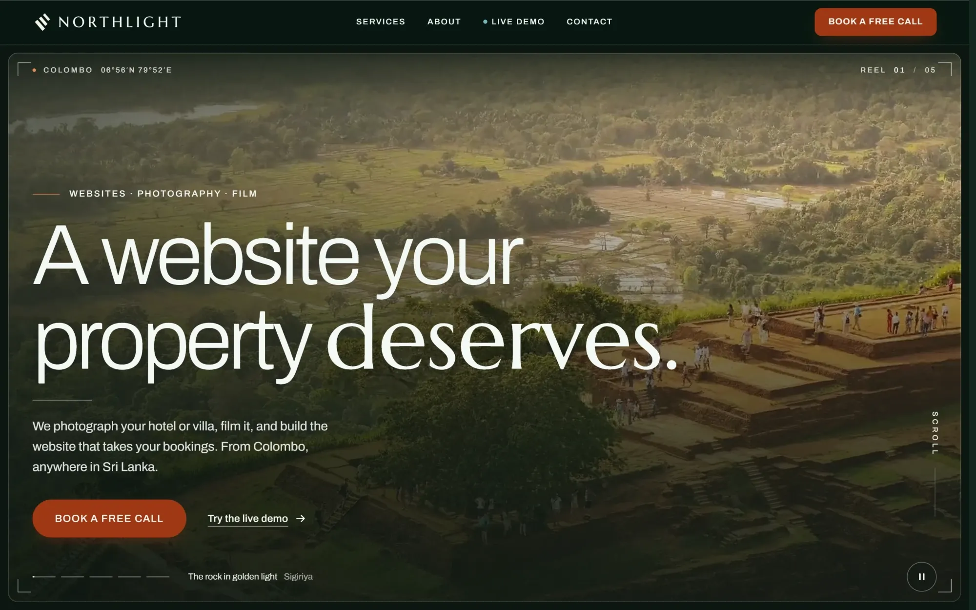 The Northlight website